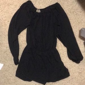 Black Show Me Your Mumu romper size small NEW
